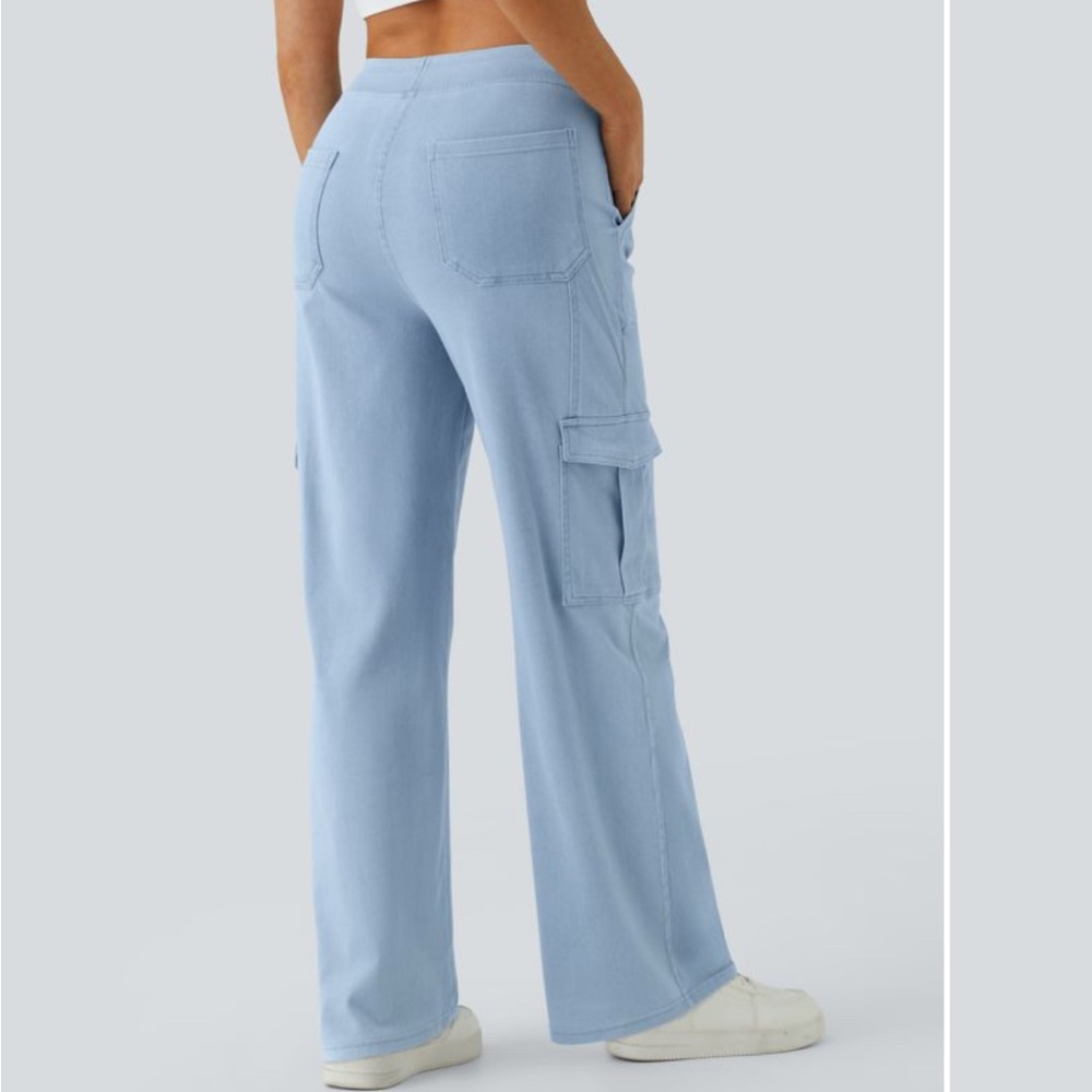 HALARA Blue Wide Leg Pants & Jumpsuits Collection - Picture 2 of 2